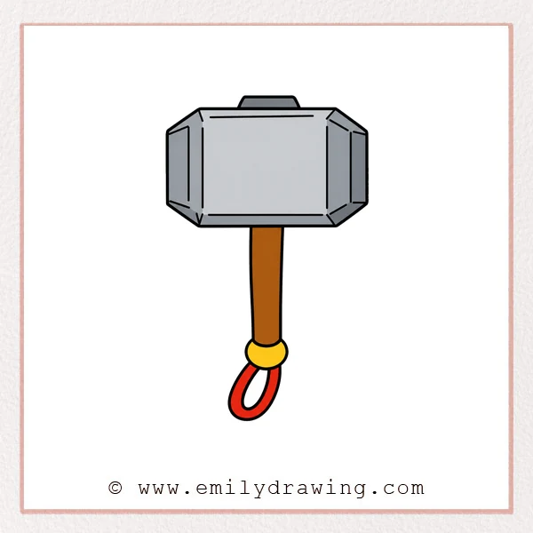 Preview of Thors Hammer drawing